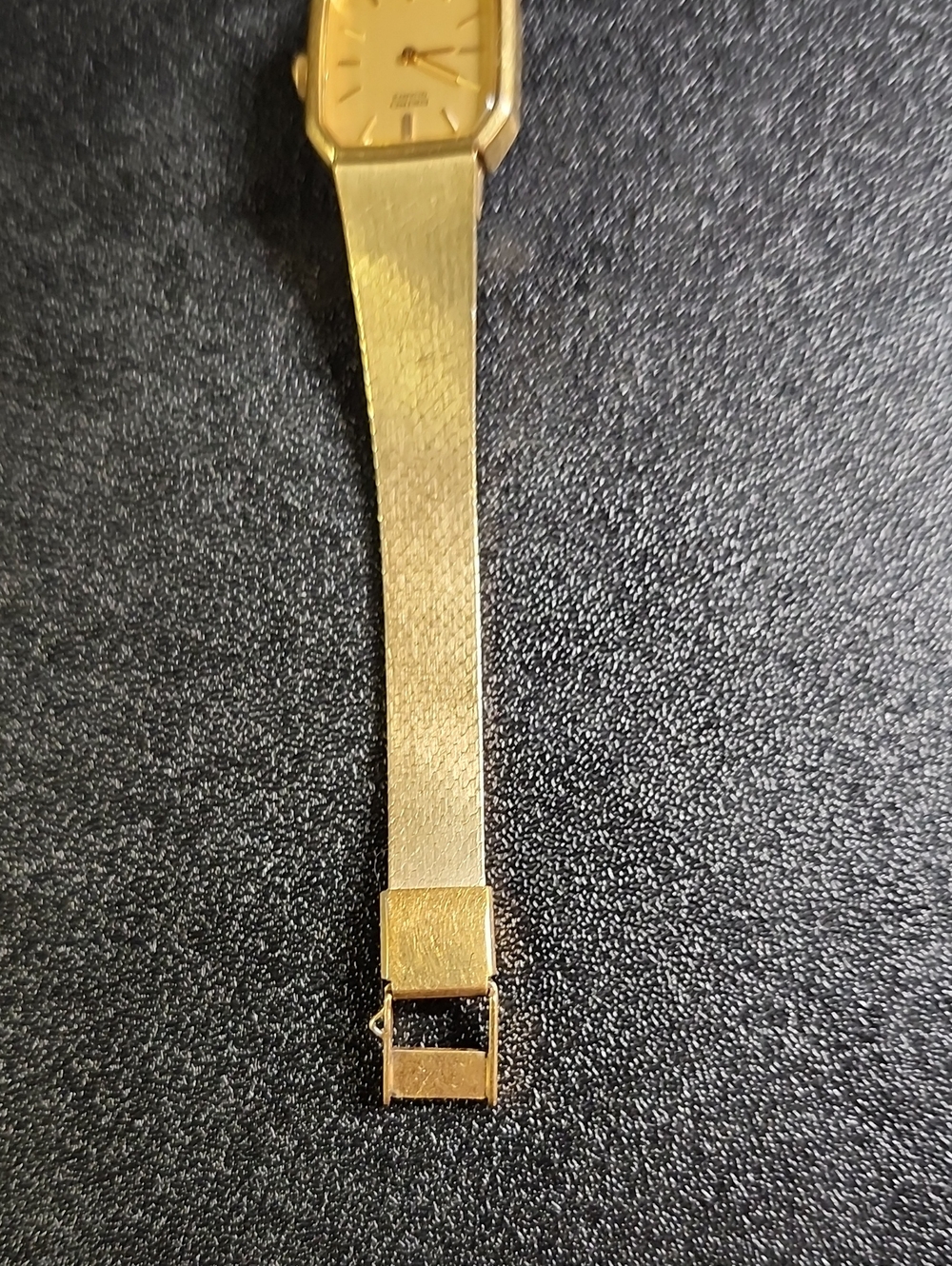 Seiko Gold-Tone Rectangular Watch - Picture 4 of 7